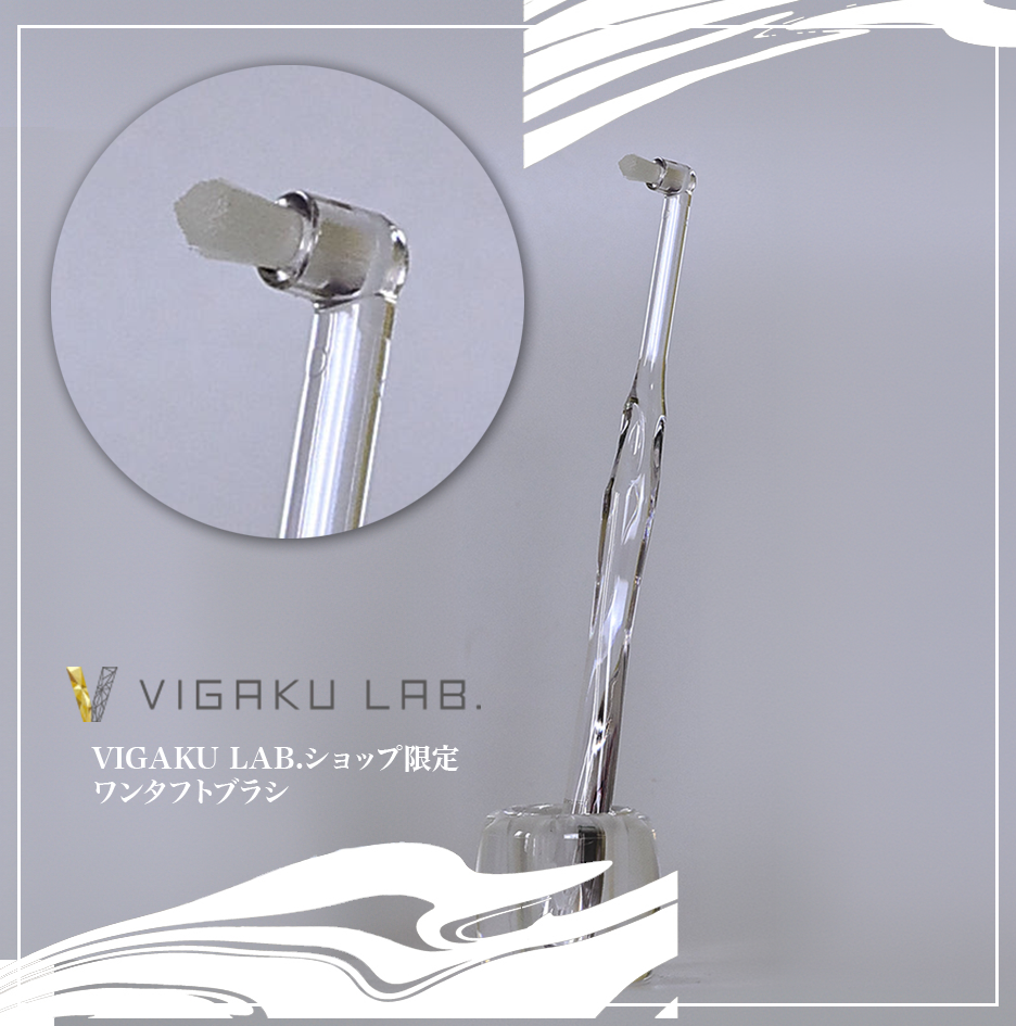 「VIGAKU LAB.公式ショップ限定！特製歯ブラシプレゼント！」