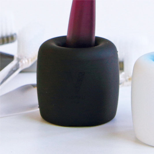 クレンジングブラシ専用スタンド（艶消し 墨）